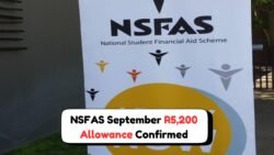 NSFAS September 2025 R5,200 Allowance – Payment Date Confirmed
