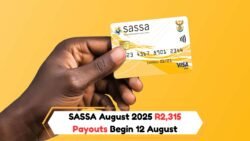 Unveiling the August SASSA Grant Schedule: R2,315 Payments Start 12 August!