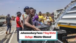 Johannesburg Faces 7-Day Water Cut in August 2025: Residents Outraged Over Leaders’ Empty Promises