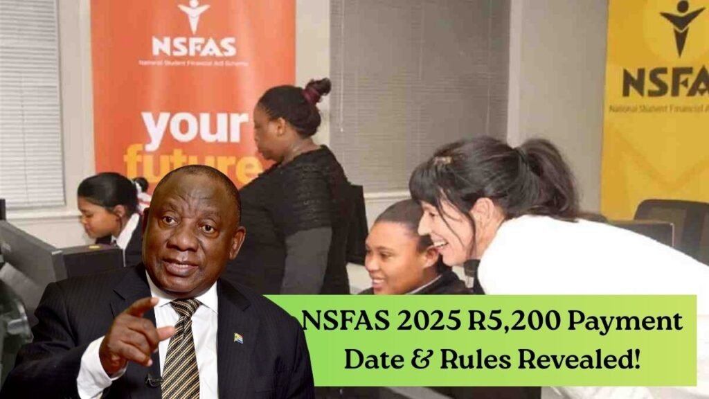 NSFAS 2025 Allowance R5200