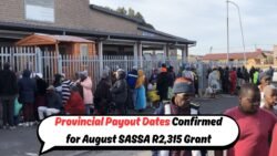 Discover When SASSA’s R2,315 Payments Hit Each Province in August!