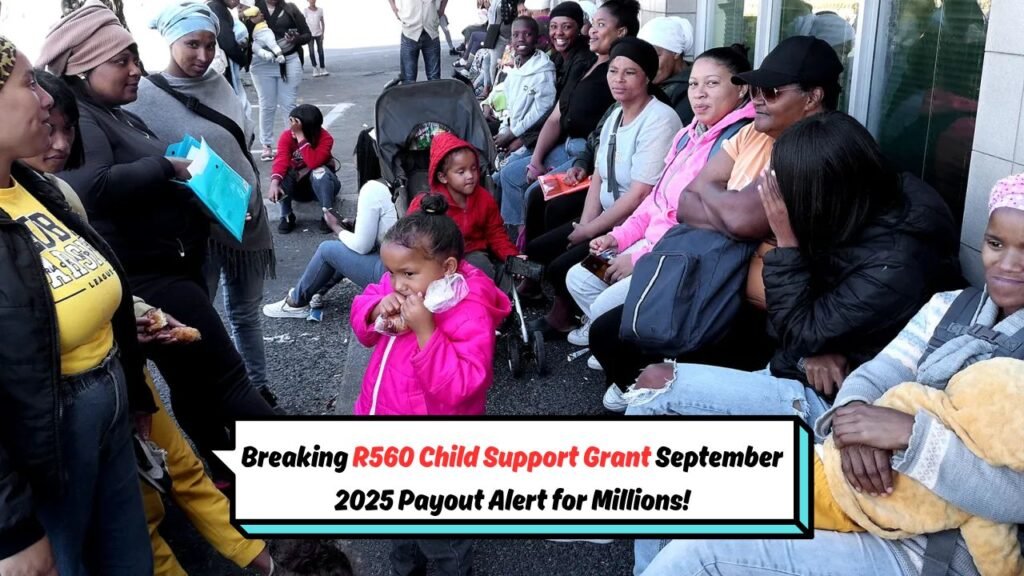 R560 Child Support Grant Payout