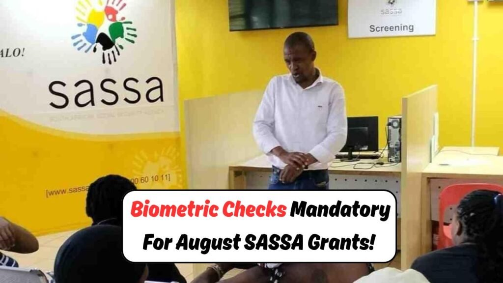 SASSA August 2025 Grants