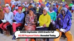 SASSA September 2025 Payment Dates Confirmed – Don’t Miss Your R2,315 Grant