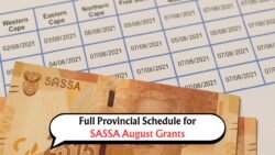 Discover the Official Provincial Payment Calendar for SASSA's R2,315 Grant Payouts This August