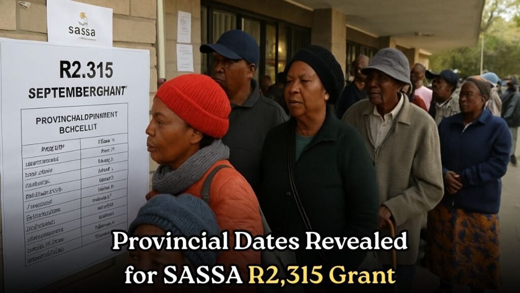 SASSA R2315 September Grant