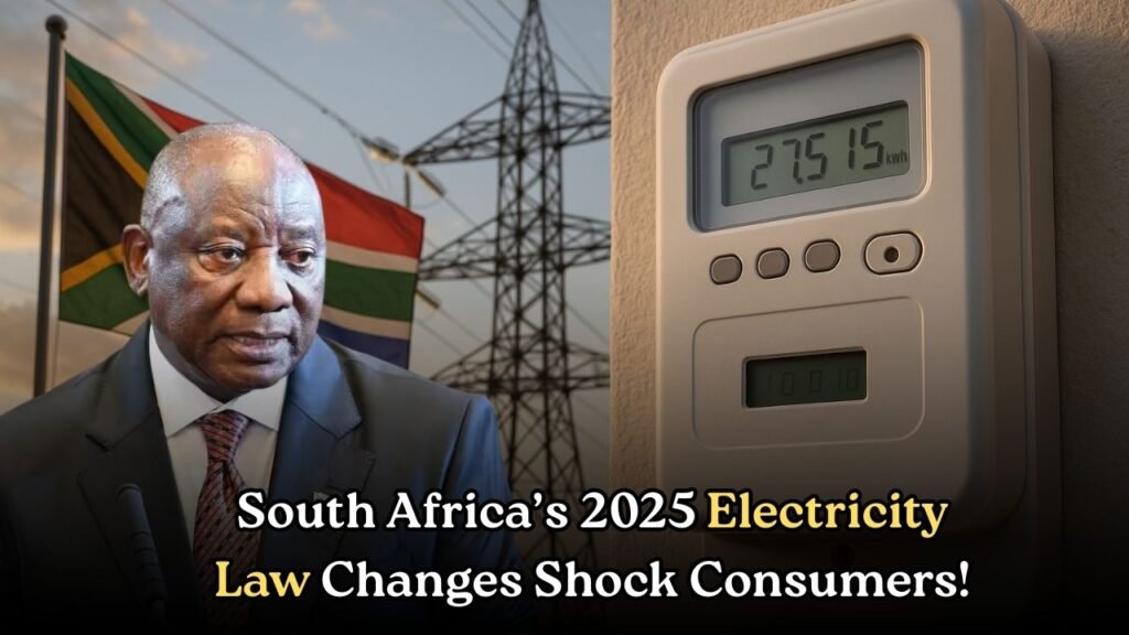 South Africa 2025 Electricity Laws