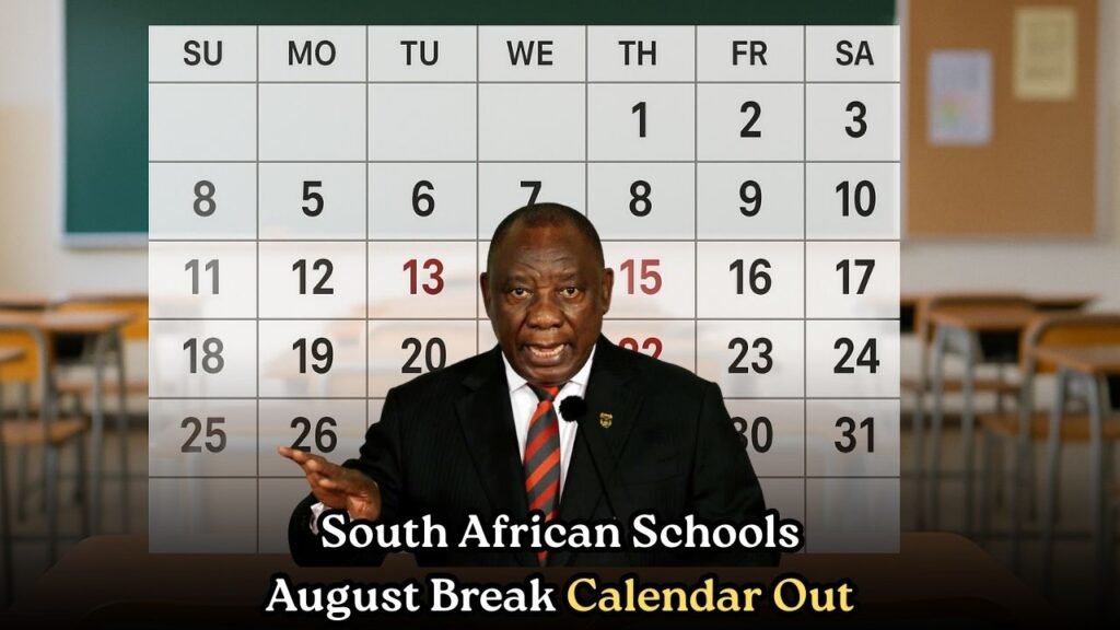 South African Schools August Break