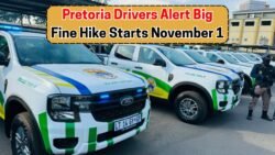 Pretoria Drivers Beware: November 2025 Brings Double Penalties for Costly Mistakes!