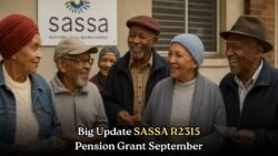 SASSA R2,315 Pension Grant September 2025 – Full Provincial Schedule Released