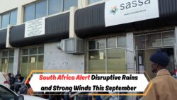 South Africa Weather Alert: Disruptive Rain and Winds Expected This September