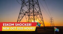 Shock Announcement: Eskom Updates Load Shedding Hours for October 2025 – See How It Affects You