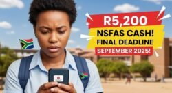 Deadline Approaches: NSFAS September 2025 R5,200 Allowance Application Must Be Done Immediately